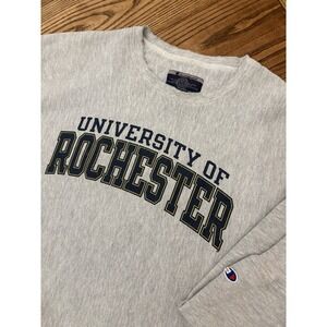 Vintage Champion Reverse Weave University Of Rochester Crewneck Sweatshirt XL